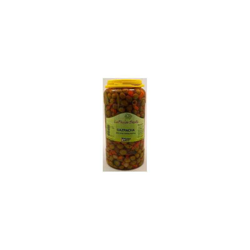 ACEITUNAS GAZPACHAS PVC 3/2500 gr. 